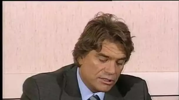 Conférence de presse Tapie