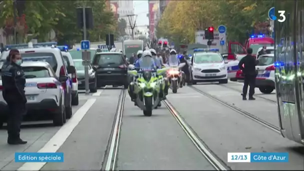 Nice : une attaque au couteau fait trois morts à l'église Notre-Dame