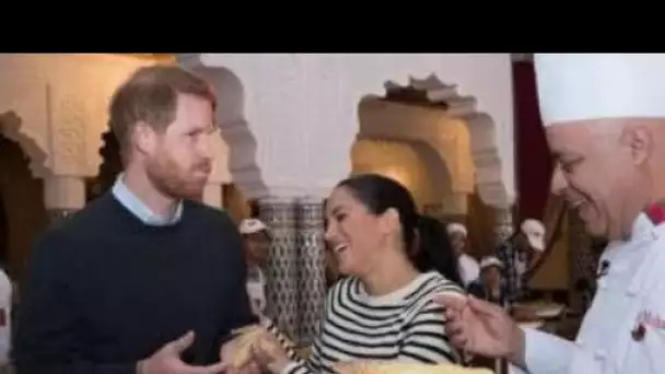 Meghan Markle a taquiné le prince Harry après une "grosse bouchée" de crêpe : "Un peu tard maintenan