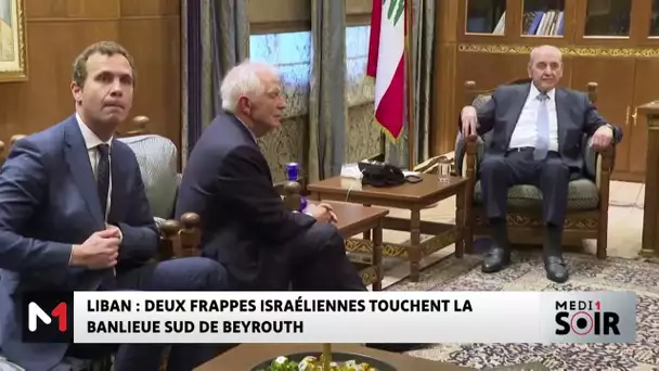 Liban : Deux frappes israéliennes touchent la banlieue sud de Beyrouth