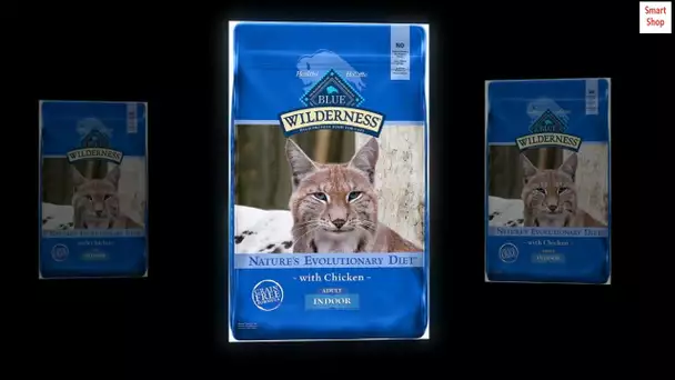 Blue Buffalo Wilderness High Protein Grain Free, Natural Adult Indoor Dry Cat Food, Chicken