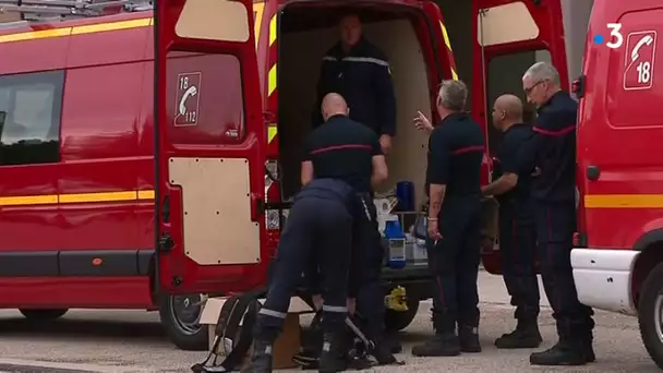 Des pompiers de l&#039;Est envoyés en renfort dans le Sud