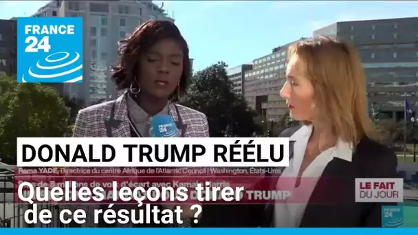 Donald Trump réélu : quelles leçons tirées de ce résultat ? • FRANCE 24