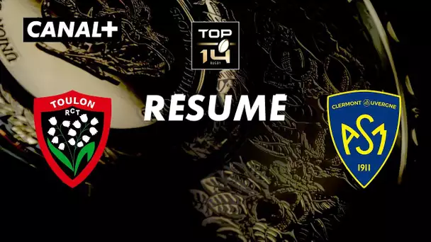 Le résumé de Toulon / Clermont - Top 14 - 25ème journée