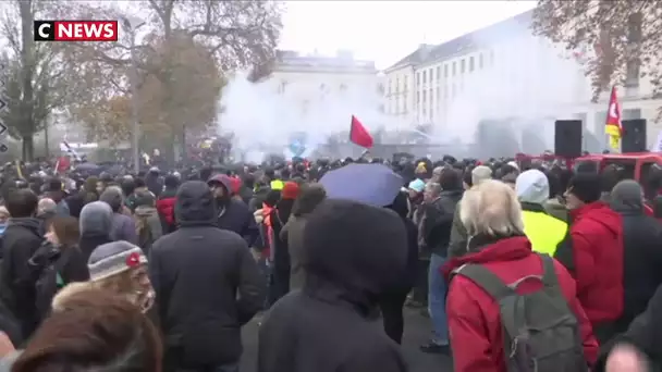 Grève : plus de 800.000 manifestants dans tout le pays selon le ministère de l'Intérieur