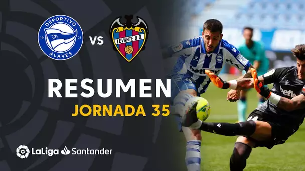 Resumen de Deportivo Alavés vs Levante UD (2-2)