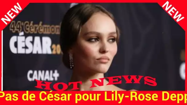 Pas de César pour Lily-Rose Depp : le tendre message de réconfort de son père Johnny Depp