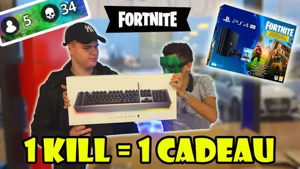 CHAQUE 1 KILL = 1 CADEAU TOURNOI FORTNITE !