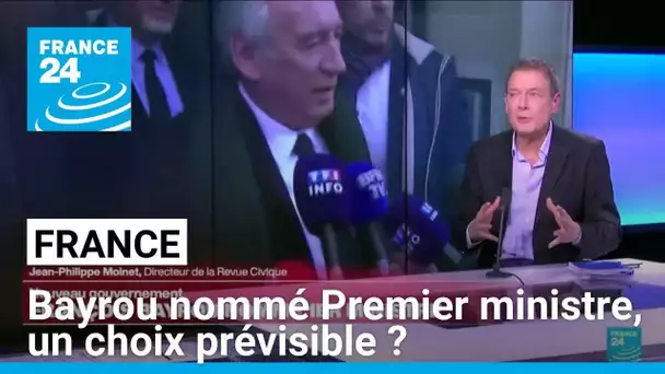 France : François Bayrou nommé Premier ministre, un choix prévisible ? • FRANCE 24