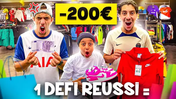 1 DÉFI RÉUSSI = 200€ DE VÈTEMENTS POUR L'ÉCOLE 😭 (Myriam est riche)