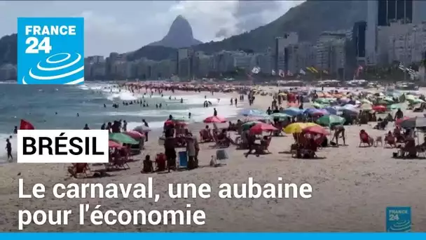 Brésil : le carnaval de Rio, une aubaine pour l'économie du pays • FRANCE 24