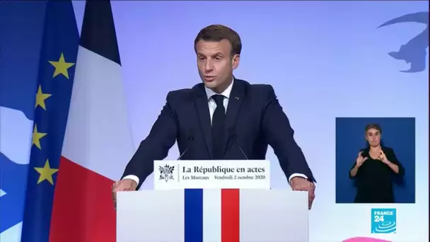 Loi sur les séparatismes : Macron veut "libérer l'islam des influences étrangères"