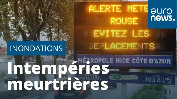 Nouvelles intempéries meurtrières dans le sud-est de la France : 5 morts