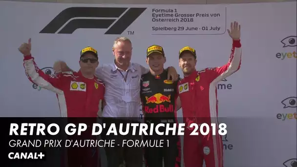 Verstappen dans l'arène - Retour sur le Grand Prix d'Autriche 2018 - F1