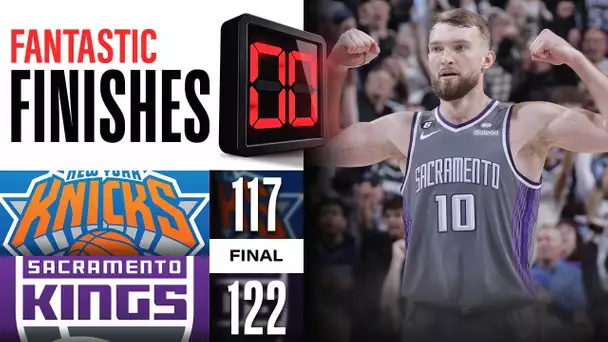 INSANE ENDING Final 3:26 Knicks vs Kings | March 9, 2023