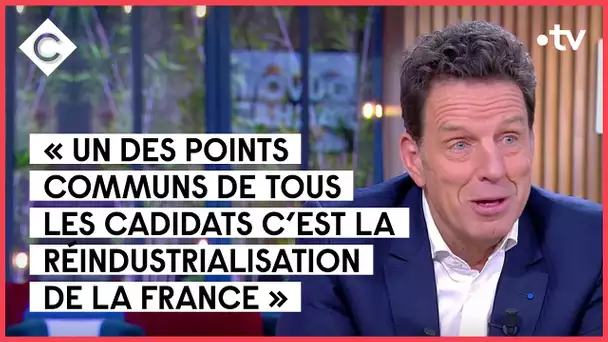 Le Medef et les candidats à la présidentielle, avec Geoffroy Roux de Bézieux - C à Vous - 21/02/2022