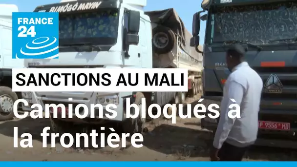 Mali : bloqués à la frontière ivoirienne, les routiers rêvent de rentrer chez eux • FRANCE 24