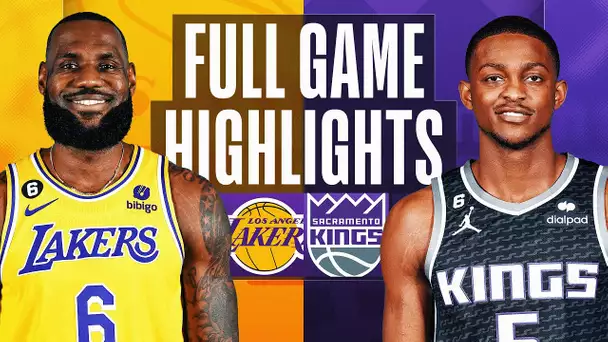 LAKERS at KINGS | FULL GAME HIGHLIGHTS | January 7, 2023