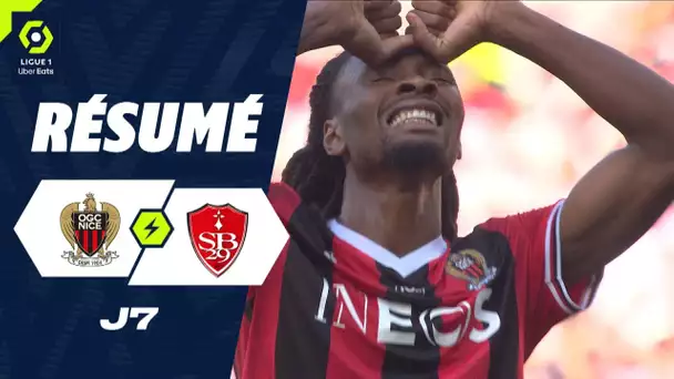 OGC NICE - STADE BRESTOIS 29 (0 - 0) - Résumé - (OGCN - SB29) / 2023-2024