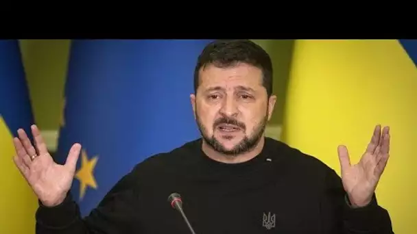 "La guerre est difficile mais pas dans une impasse" affirme le président ukrainien Zelensky