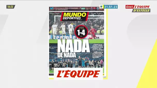 La presse espagnole très dure après l&#039;élimination du Real Madrid - Foot - C1