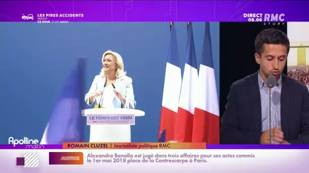 Présidentielle: l'ombre d'Éric Zemmour plane sur la campagne de Marine Le Pen