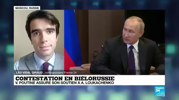 Contestation en Biélorussie : Poutine assure un soutien au moins temporaire à Loukachenko