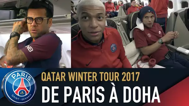 DE PARIS À DOHA with Neymar Jr, Mbappe, Alves