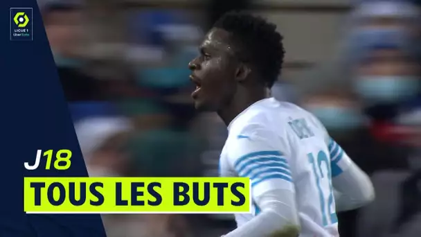 Tous les buts de la 18ème journée - Ligue 1 Uber Eats / 2021/2022