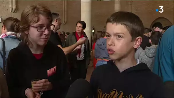 Les jeunes cuisiniers à l&#039;Abbaye de Noirlac