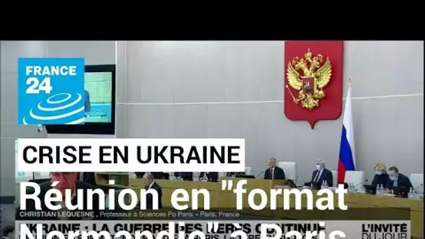 Crise ukrainienne : réunion en "format Normandie" à Paris, un outil efficace ? • FRANCE 24