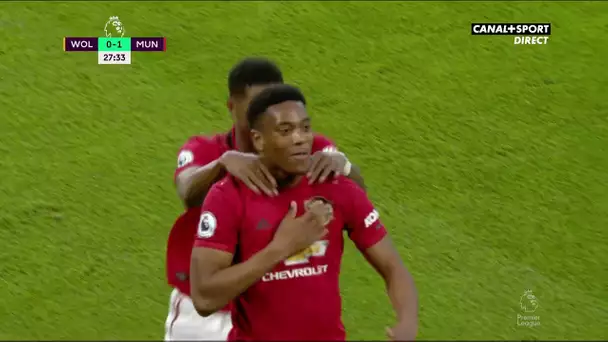 L'ouverture du score d'Anthony Martial