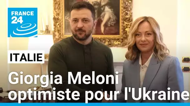 Rencontre entre Meloni et Zelensky : la Première ministre italienne optimiste pour l'Ukraine