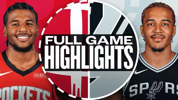 ROCKETS at SPURS | FULL GAME HIGHLIGHTS | October 28, 2024