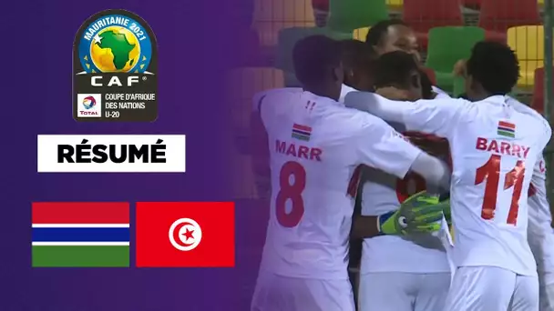 Résumé : La Gambie termine 3ème de la CAN u20, devant la Tunisie !