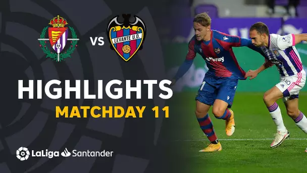 Highlights Real Valladolid vs Levante UD (1-1)