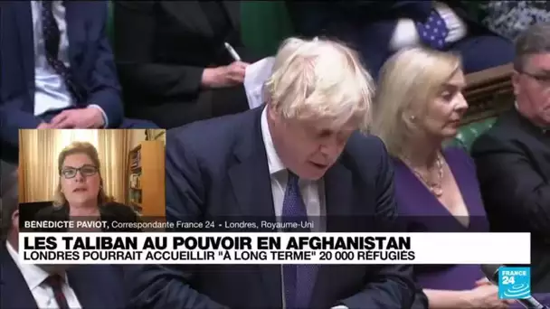 Afghanistan : Londres pourrait accueillir à long terme 20 000 réfugiés • FRANCE 24