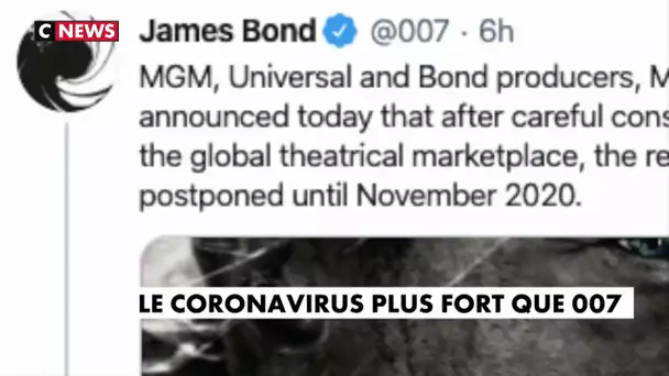 James Bond décalé, le festival Canneseries reporté ... : les effets du coronavirus sur l'audiovisuel