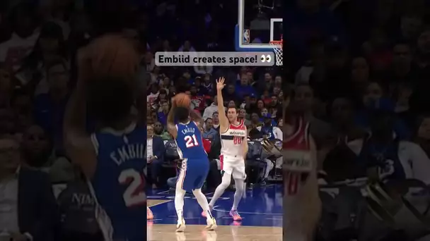 FILTHY Joel Embiid stepback! 🔥 | #Shorts