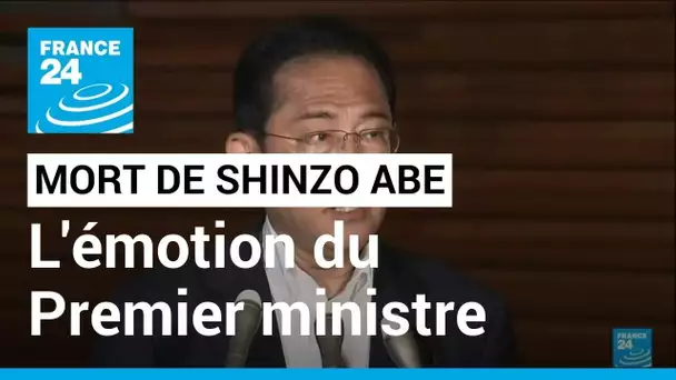 Mort de Shinzo Abe : le premier ministre japonais exprime son désarroi • FRANCE 24