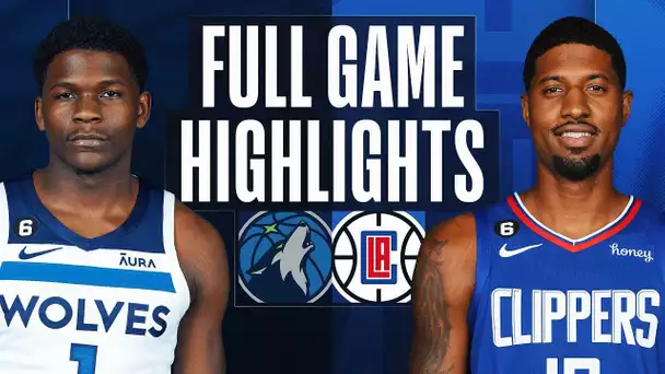 TIMBERWOLVES at CLIPPERS | NBA FULL GAME HIGHLIGHTS | December 14, 2022