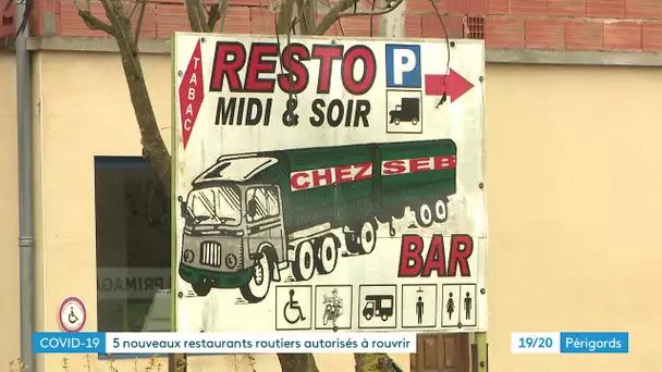 A Cazoules, Chez Seb, l'un des restaurants routier autorisés à réouvrir