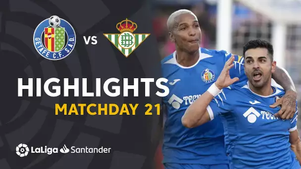 Highlights Getafe CF vs Real Betis (1-0)