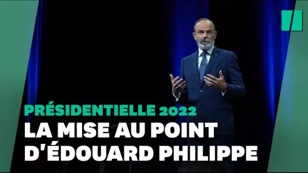 Au Havre, Philippe critique la dette "mais pas le président"