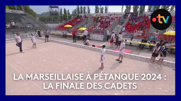 Mondial la Marseillaise à pétanque 2024 :  finale des cadets