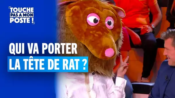 Quel chroniqueur va porter une tête de rat durant toute l'émission ?