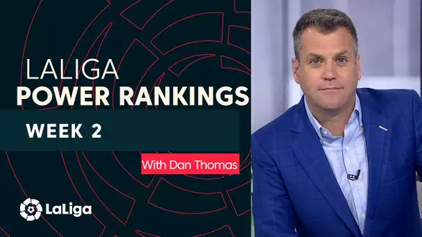 Power Rankings with Dan Thomas: Week 2