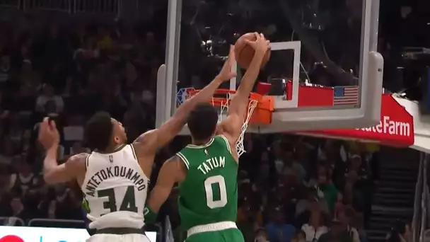 Jayson Tatum Poster Dunk In Game 3 vs Bucks