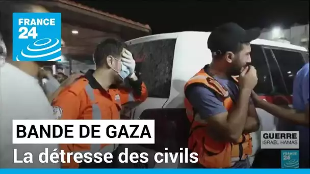 Bande de Gaza : face aux bombardements israéliens, la détresse des civils • FRANCE 24