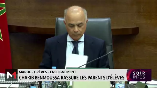 Grève des enseignants : Chakib Benmoussa rassure les parents d´élèves